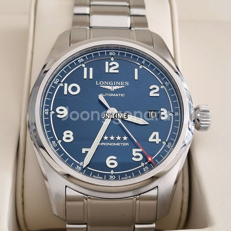 론진 스피릿 42mm 청판 오토(2021년식)--0