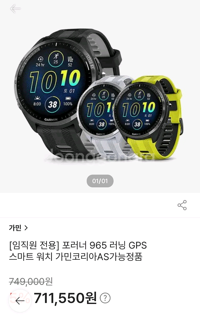 가민 포러너965--2