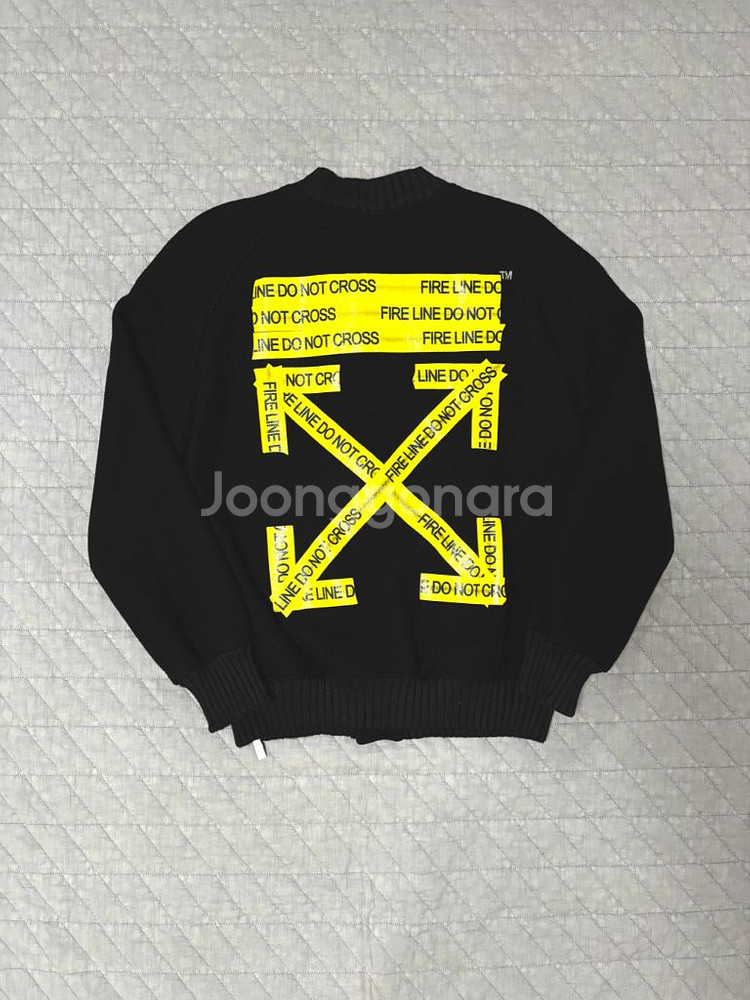 오프화이트 봄버자켓--0