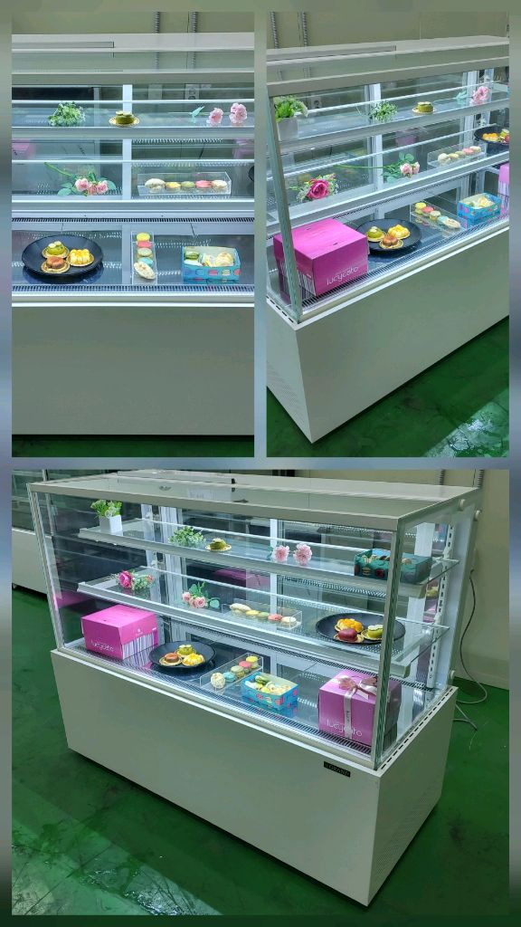 정육 숙성 반찬 케잌 디저트 냉동냉장 겸용 쇼케이스 이미지