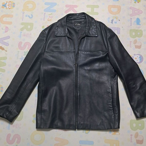 OShe 양가죽 자켓 남성 리얼가죽 자켓 블랙 L