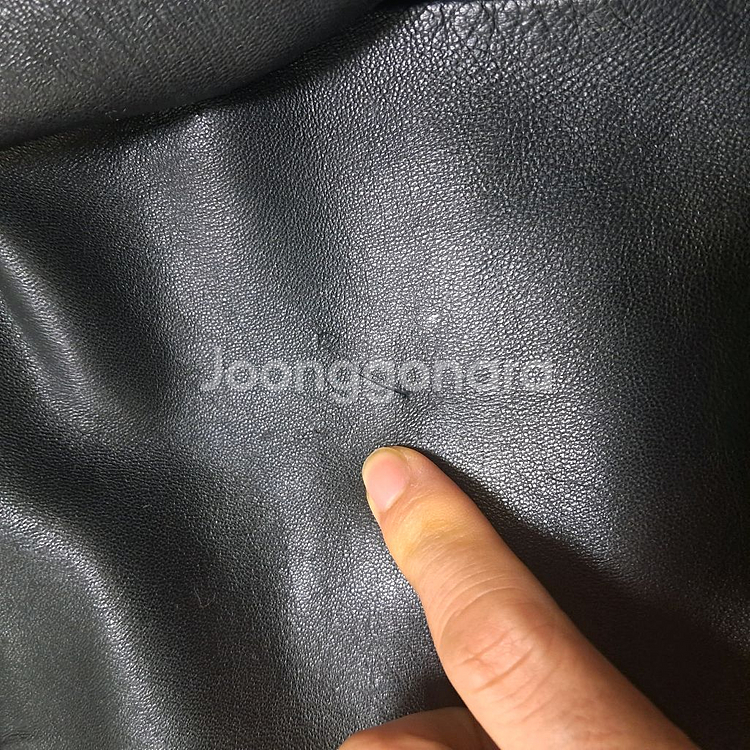 OShe 양가죽 자켓 남성 리얼가죽 자켓 블랙 L--2