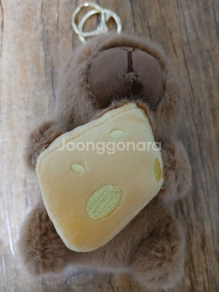 치즈 카피바라 인형 키링--2