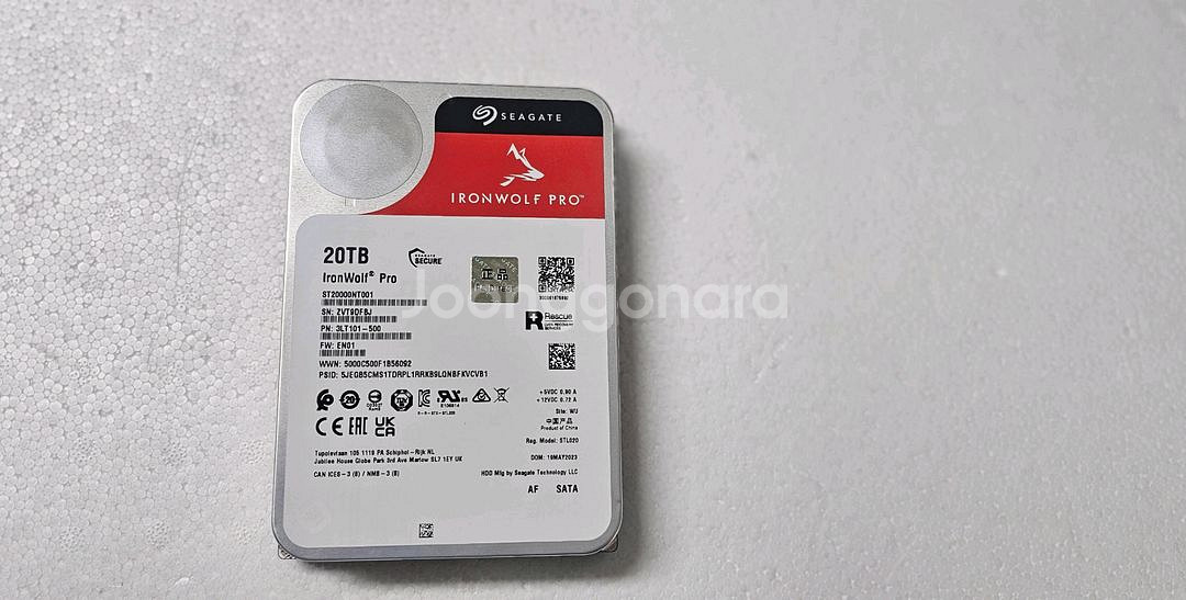 Seagate 아이언울프 IronWolf 20T--0