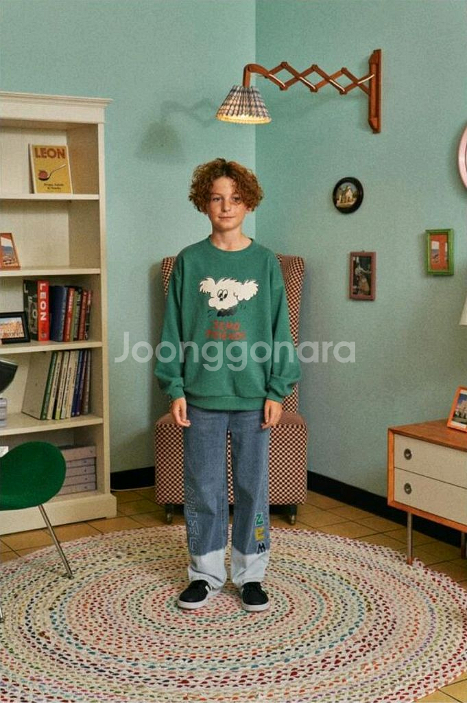 가격내림) 조이멜로디 청바지 120사이즈 새상품--0