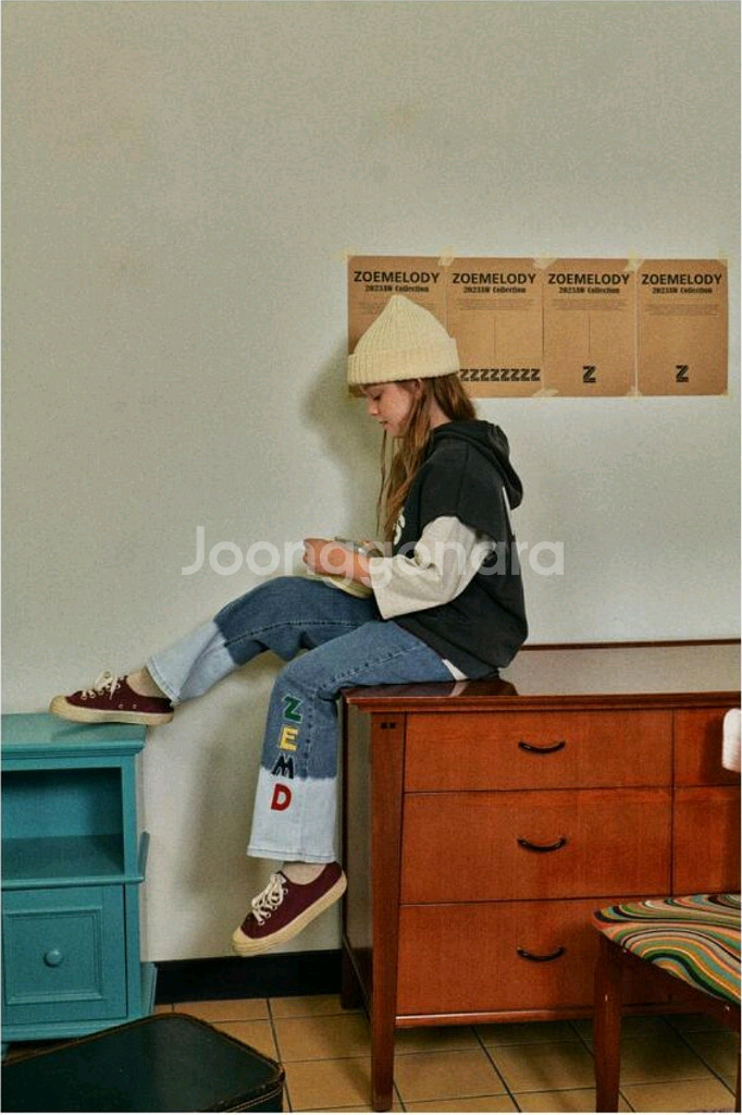 가격내림) 조이멜로디 청바지 120사이즈 새상품--3