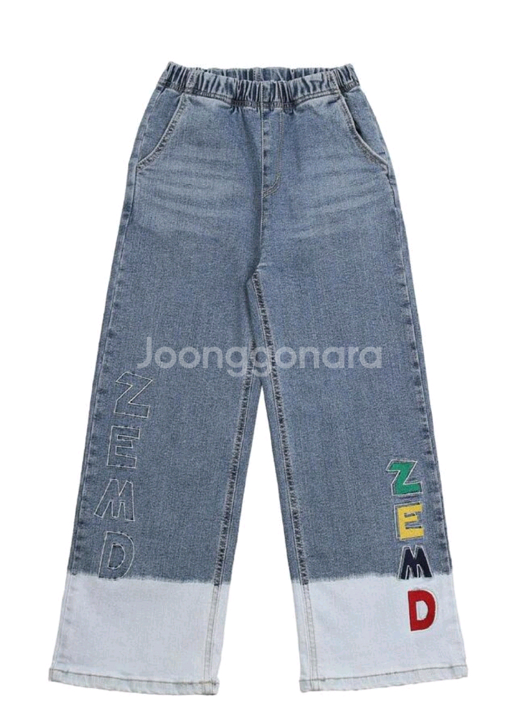 가격내림) 조이멜로디 청바지 120사이즈 새상품--5