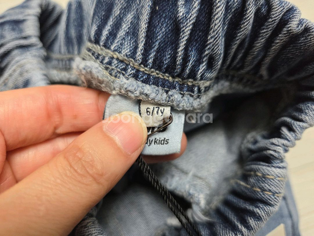 가격내림) 조이멜로디 청바지 120사이즈 새상품--9