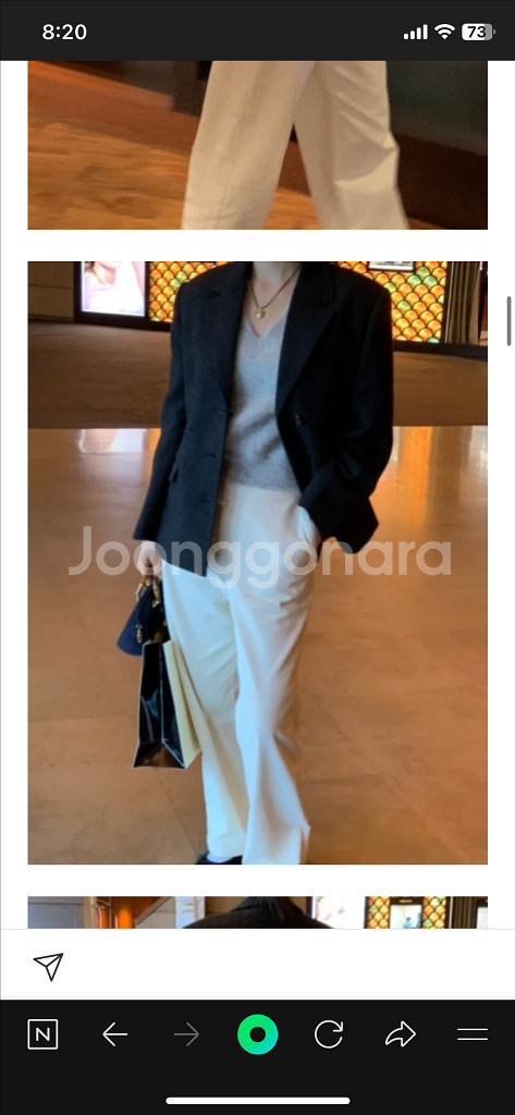 리본빛 모네 멜러 자켓--3