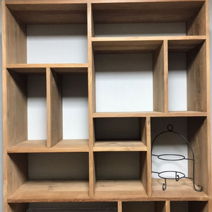 세덱 에스니크래프트 티크 책장 새제품급