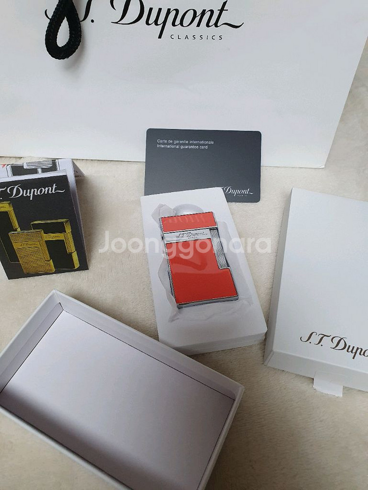 새상품 듀퐁라이터 슬리미 터보 신형 ca28006 코랄--2