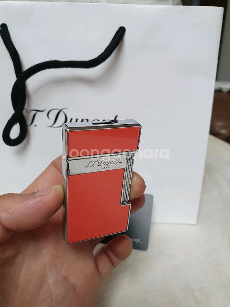 새상품 듀퐁라이터 슬리미 터보 신형 ca28006 코랄--3