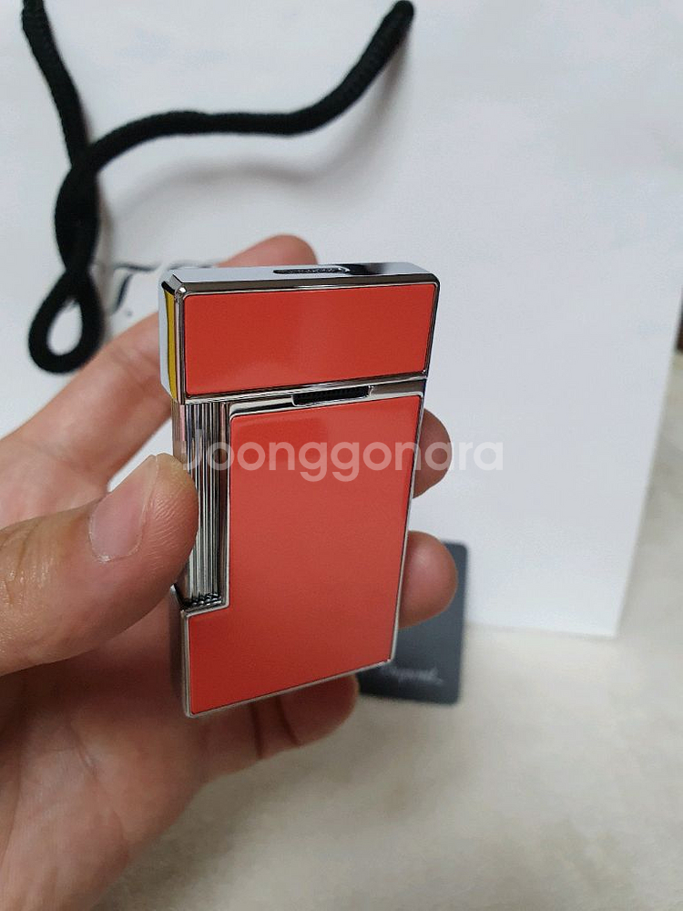 새상품 듀퐁라이터 슬리미 터보 신형 ca28006 코랄--4