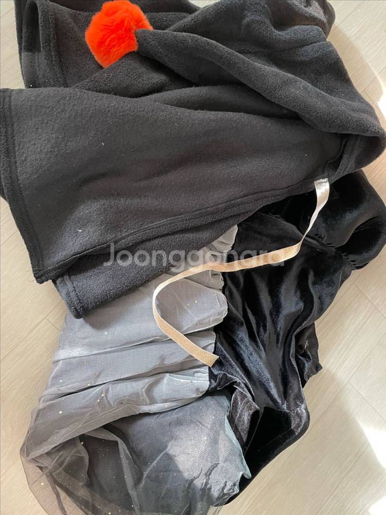 포크칩스 할로윈 원피스 망토--6