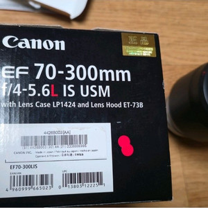캐논EF70-300 F4-5.6L IS USM