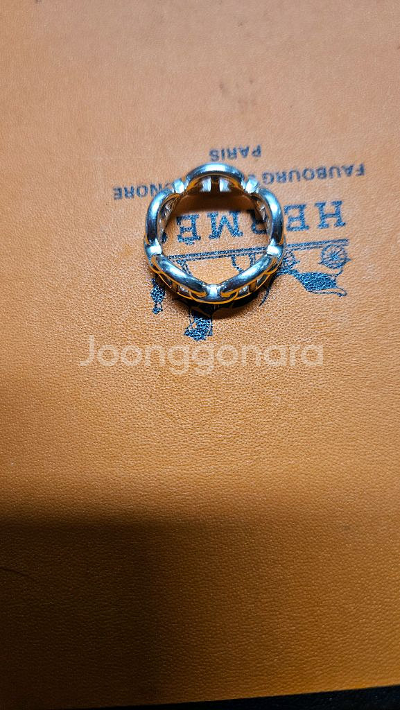 에르메스정품샹달링반지--3