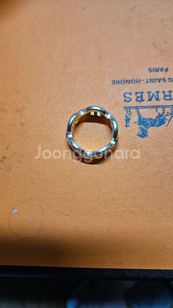 에르메스정품샹달링반지--2