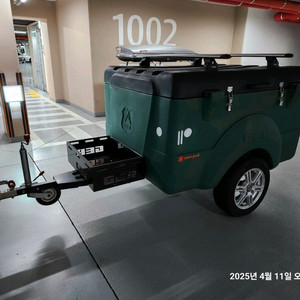 게르 트레일러 판매합니다(가격수정)