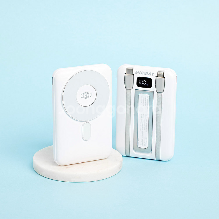 고속 무선충전 맥세이프 보조배터리 미개봉 새상품--0