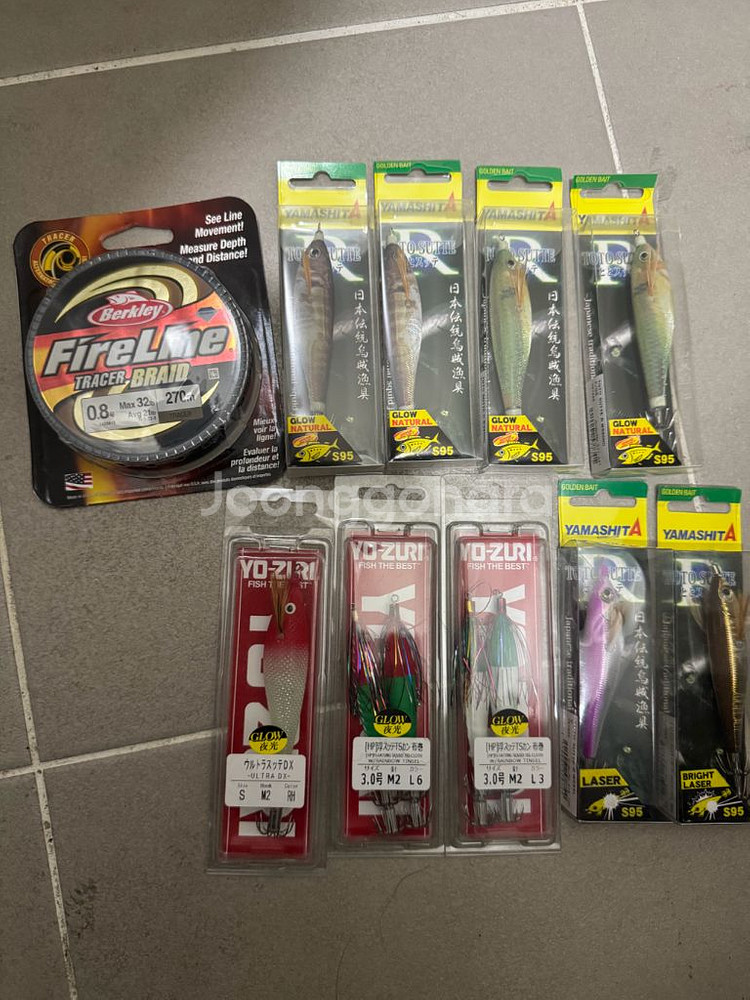 버클리 트레이서블레이드0.8 야마시타+요즈리에기 팝니다--0