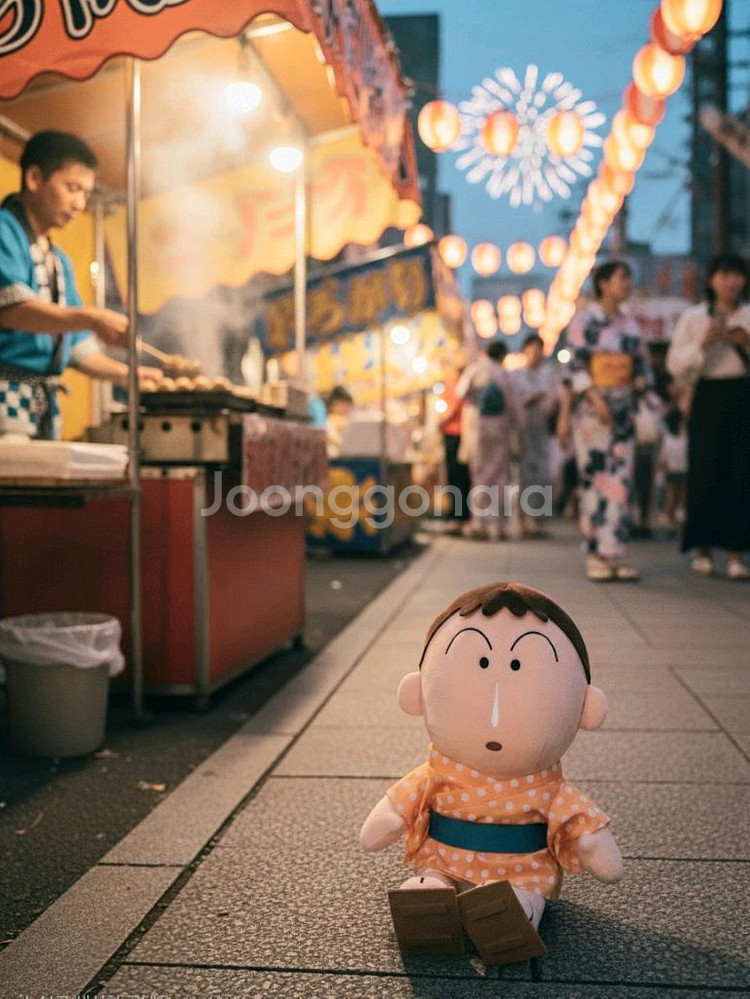 새제품 신상 기모 짱구 기모노 맹구 짱아 유리 유카타--6