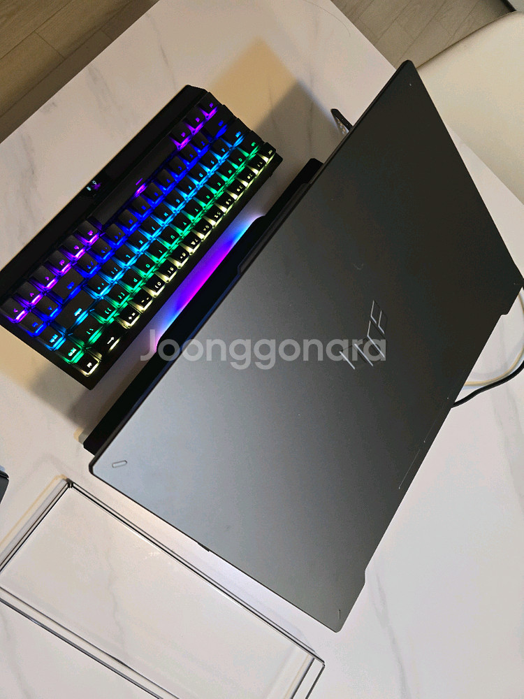 Asus tuf a17 게이밍노트북 + razer 세트--2