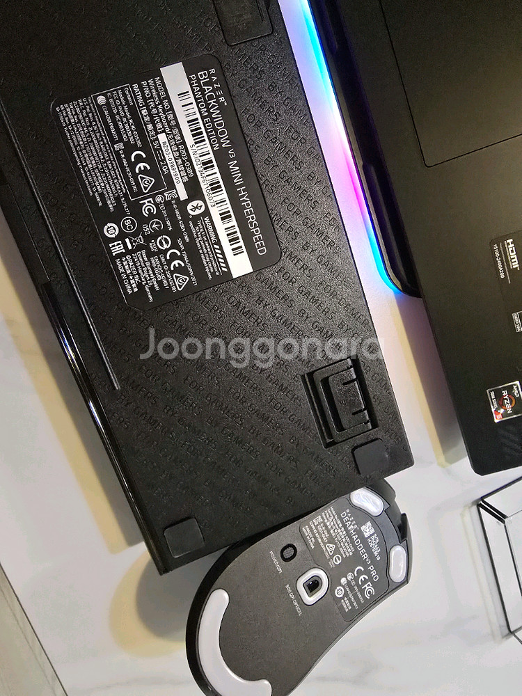 Asus tuf a17 게이밍노트북 + razer 세트--3