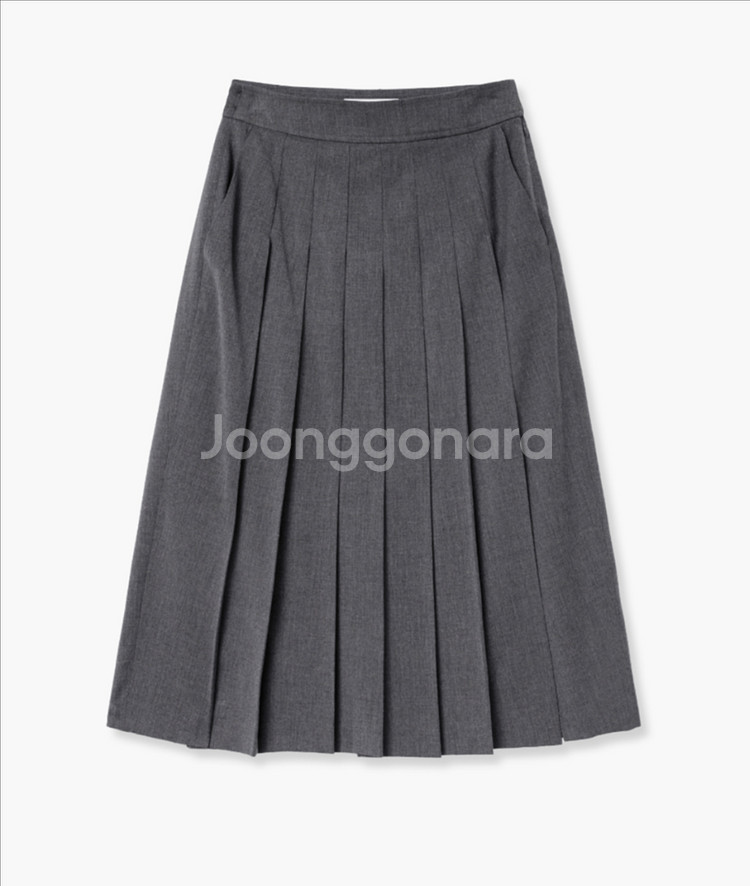 공드린 제니 플리츠 스커트 S--3
