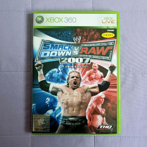 XBOX360 스맥다운 대 로우 2007 한글정발