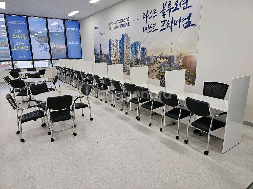 상담책상 카운터책상 인포 칸막이 제작 개당가격입니다--0