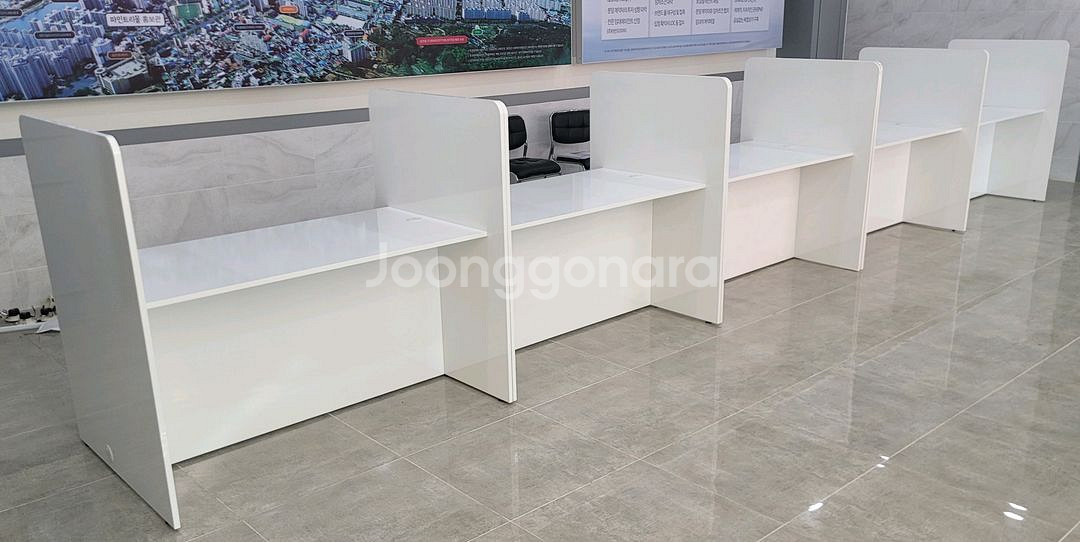 상담책상 카운터책상 인포 칸막이 제작 개당가격입니다--5