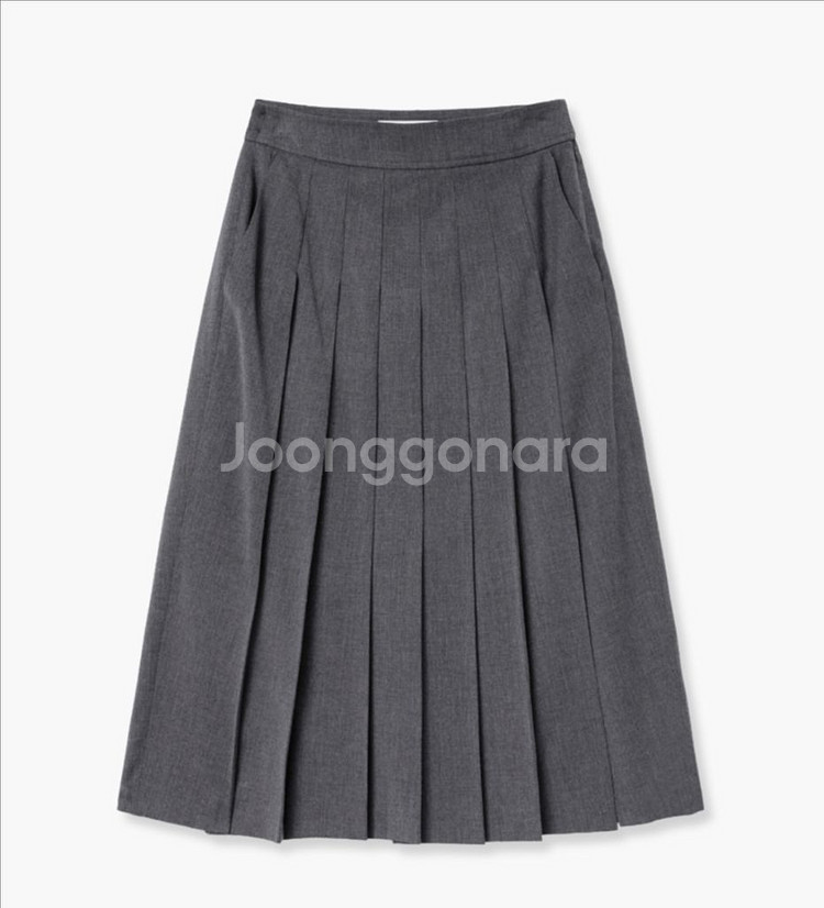 공드린 제니 플리츠 스커트 S--5