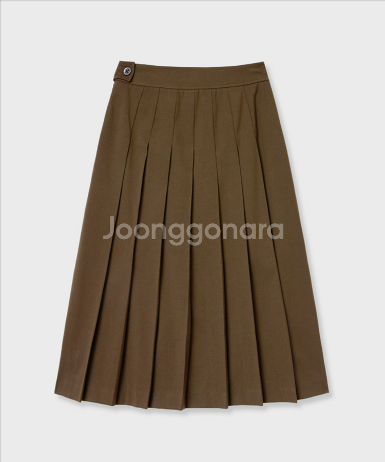 공드린 제니 플리츠 스커트 S--6
