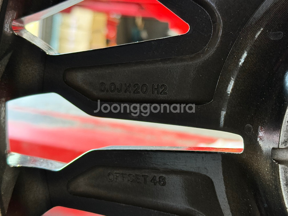 그랜저 GN7 20인치 순정 중고휠 한대분 판매--3