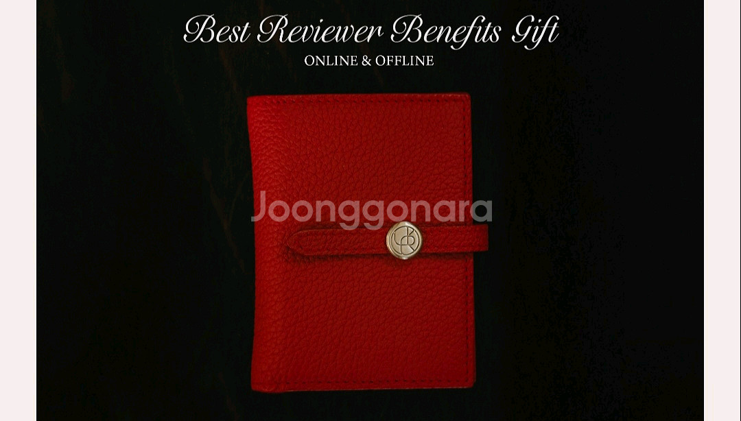 유메르 레드 카드지갑--0