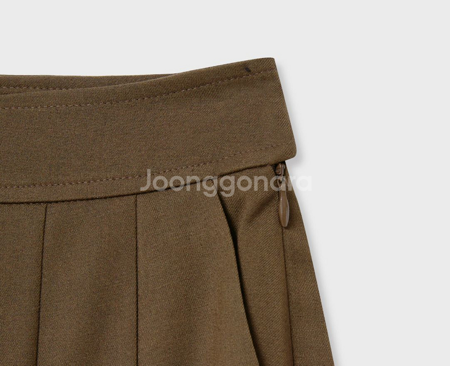 공드린 제니 플리츠 스커트 S--7