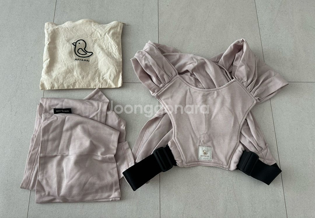 메이앤마이 쿨매쉬 꿀잠슬링 아기띠--0