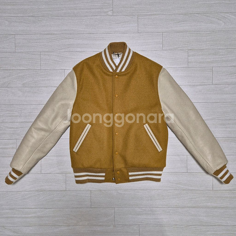 골든베어(GOLDEN BEAR) 바시티 자켓 L 새상품--0