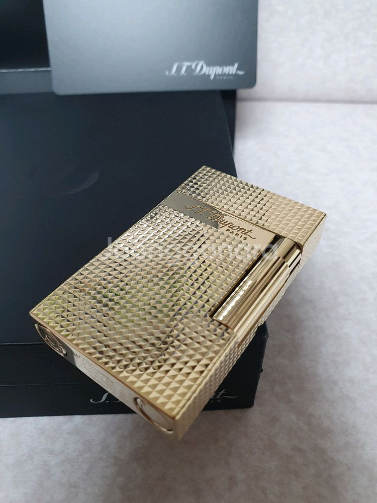 풀세트 듀퐁라이터 라인2 신형 ca16284 옐로우골드--0