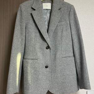 유메르 로만 울 싱글자켓 그레이 F