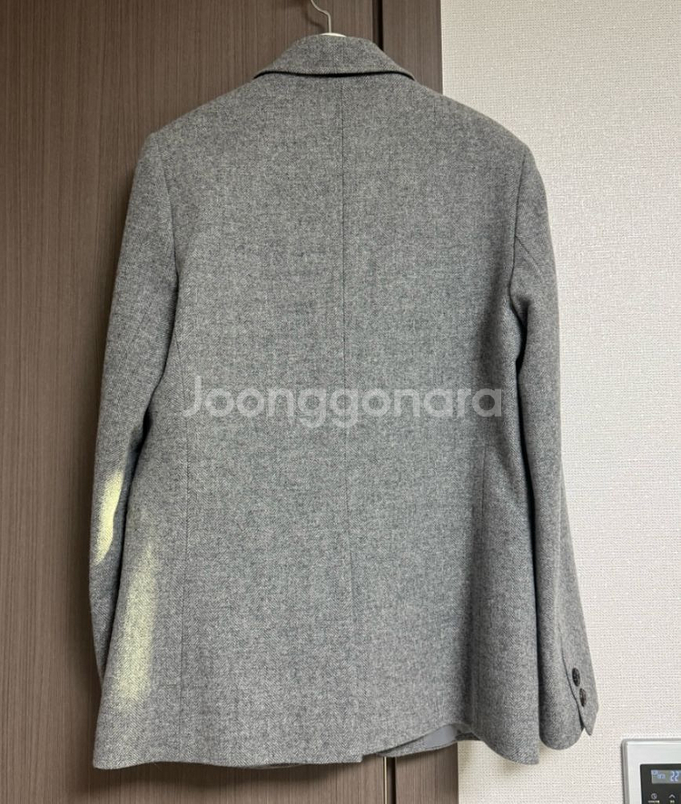 유메르 로만 울 싱글자켓 그레이 F--1