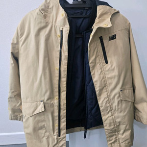 뉴발란스키즈 바람막이겸 얇은패딩 세트 130