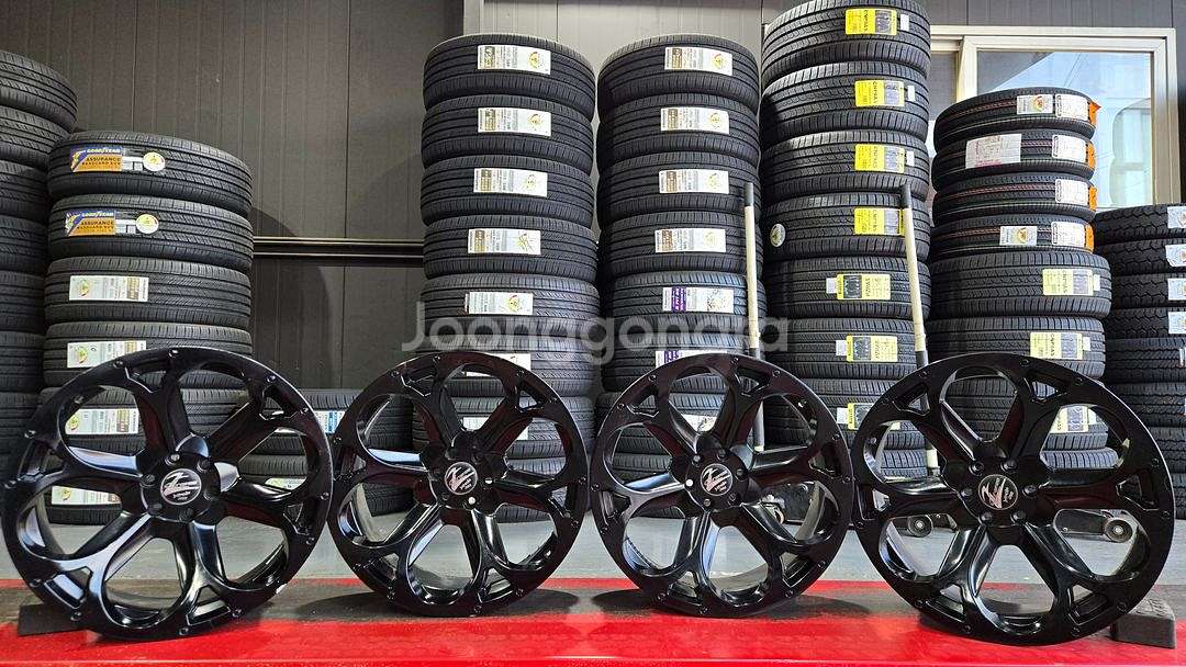 모하비 20인치 중고휠 한대분 판매 고양 일산--0