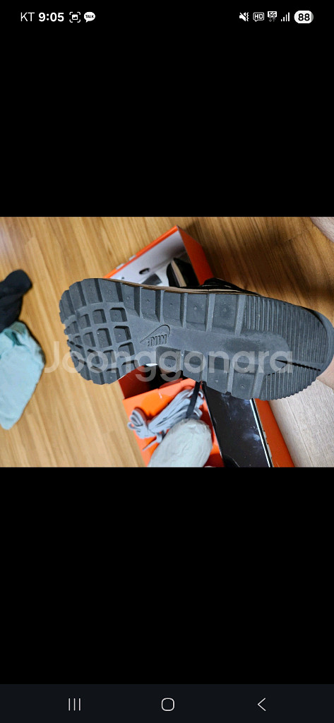 나이키 사카이 베이퍼와플 검흰--7