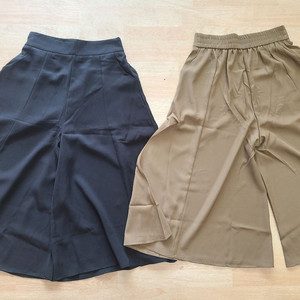 여성m사이즈 치마바지 2종 일괄판매(새것)