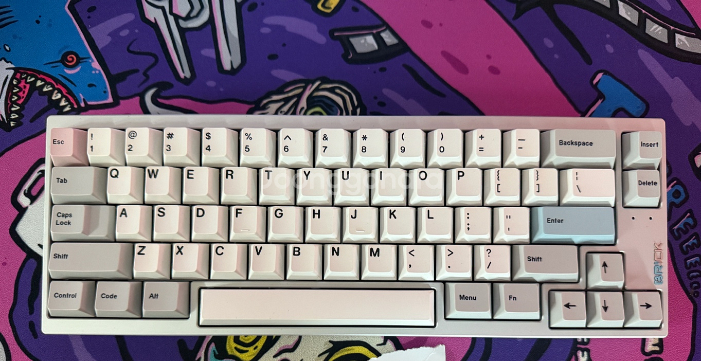 brick65 브릭65 실버 서스 + gmk뮤티드레트로--0