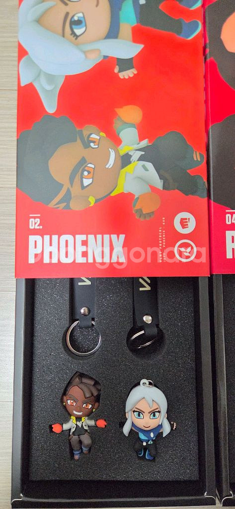 발로란트 한정판 키링 세트 새상품 일괄 판매합니다.--1