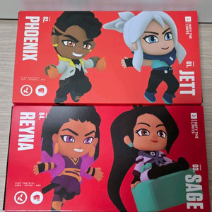 발로란트 한정판 키링 세트 새상품 일괄 판매합니다.