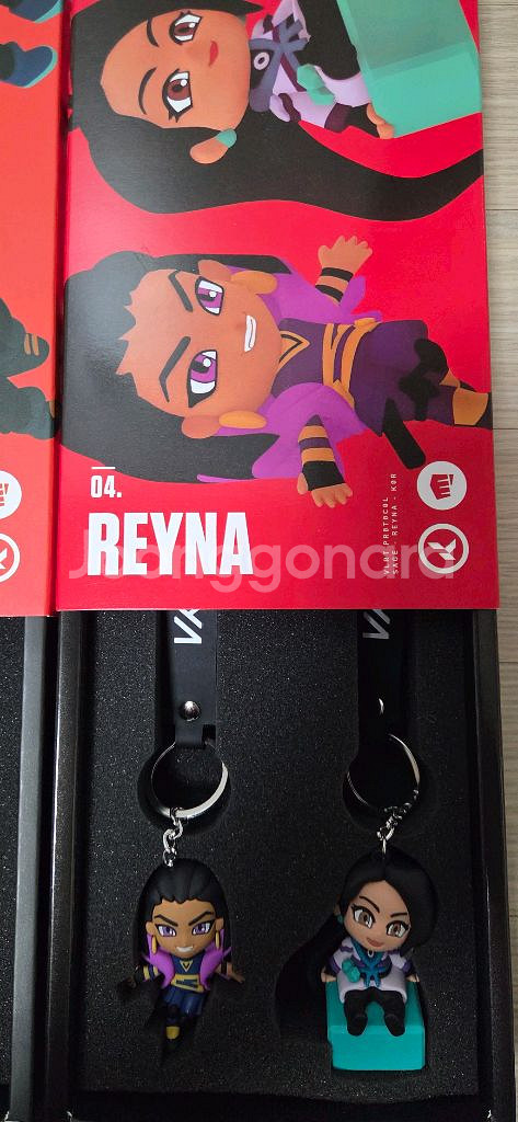 발로란트 한정판 키링 세트 새상품 일괄 판매합니다.--2