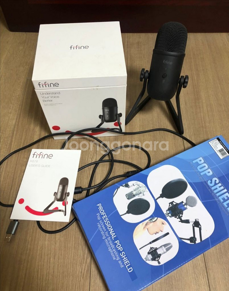 마이크 (fifine K678)--0